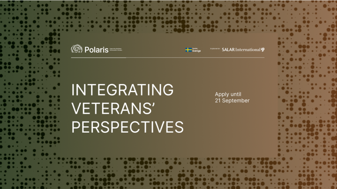 Invitation to Hromadas for Partnership in "Integrating Veterans’ Perspectives into Municipal Work"